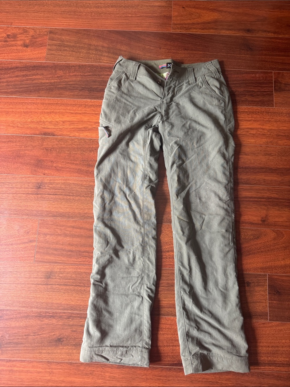 Marmot Olive Utility Chinos for Men